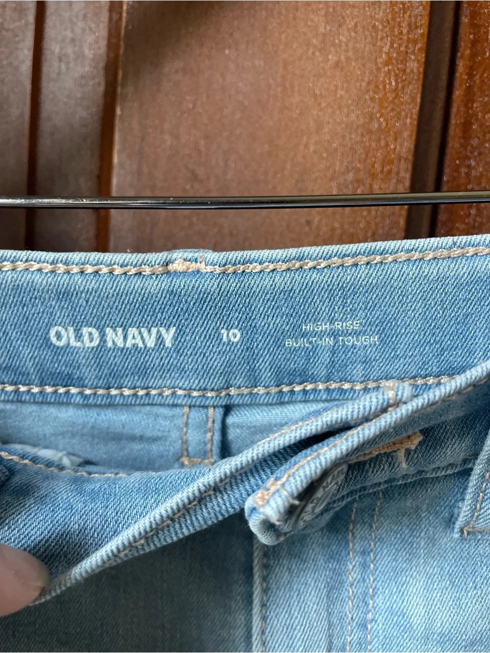 Old Navy girls size 10 high rise denim shorts